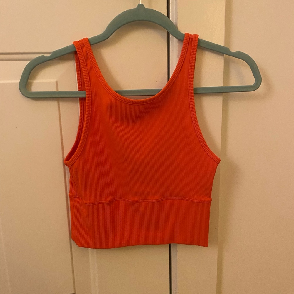 Lululemon Power Pivot Ribbed Reversible Tank Top Size 4